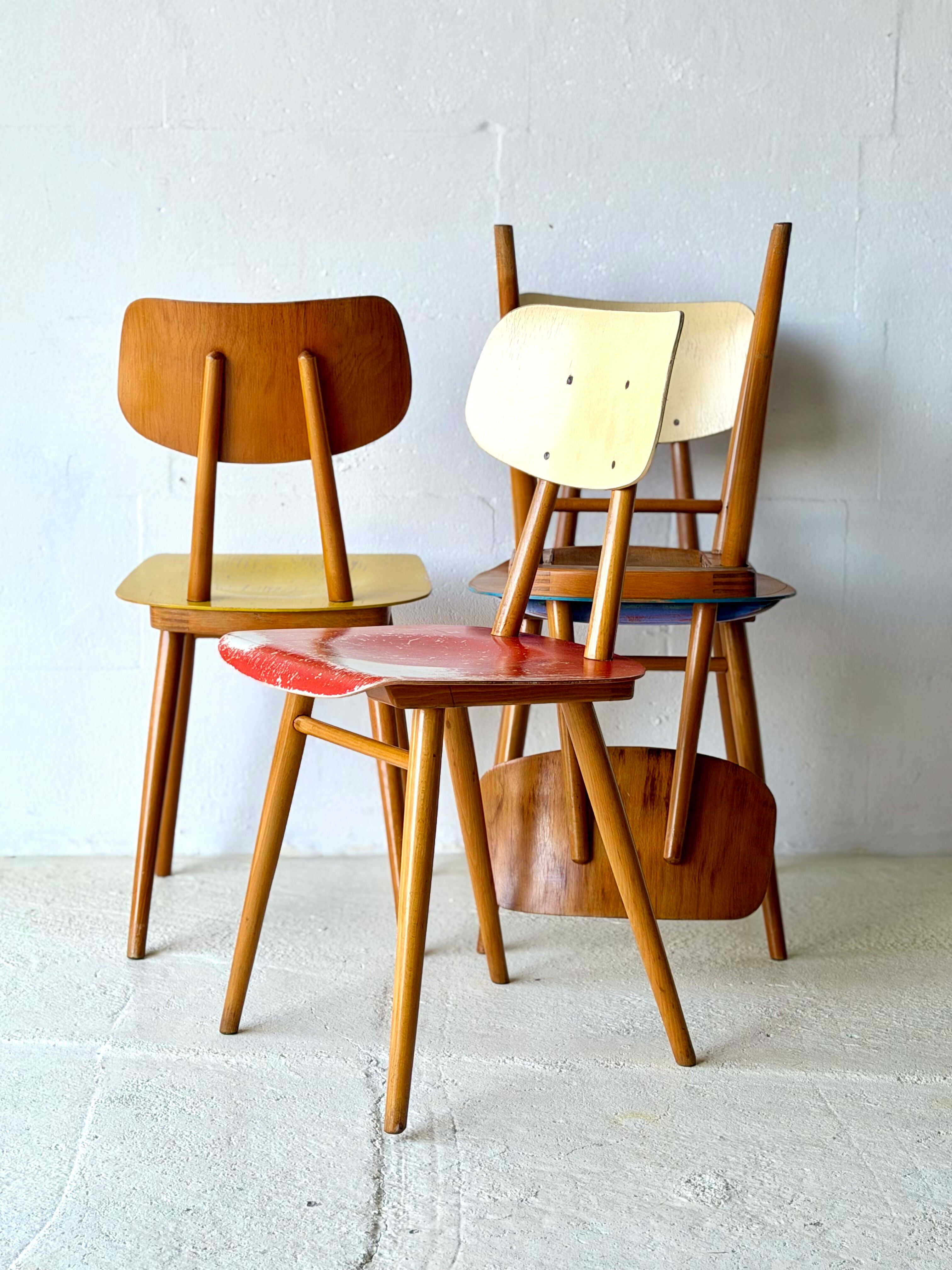 Bistro Chairs from Ton, 1960’