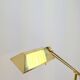 Brass Balance Reading Floor Lamp from Sölken Leuchten, 1980s
