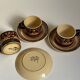 Trois tasses bretonnes Fouillen