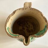 Vase pitcher 18th Italian glazed earth of Vietri Amalfi