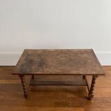 Wooden coffee table