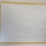 Silver photo, love letter signed on the back, dated 95