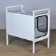 Vintage Iron Medical Cabinet 1980s