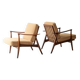 Set of 2 Easy Chairs Danish design
