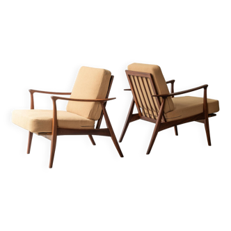 Lot de 2 fauteuils design danois
