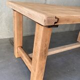 Stripped farm coffee table