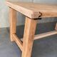 Table basse de ferme décapée