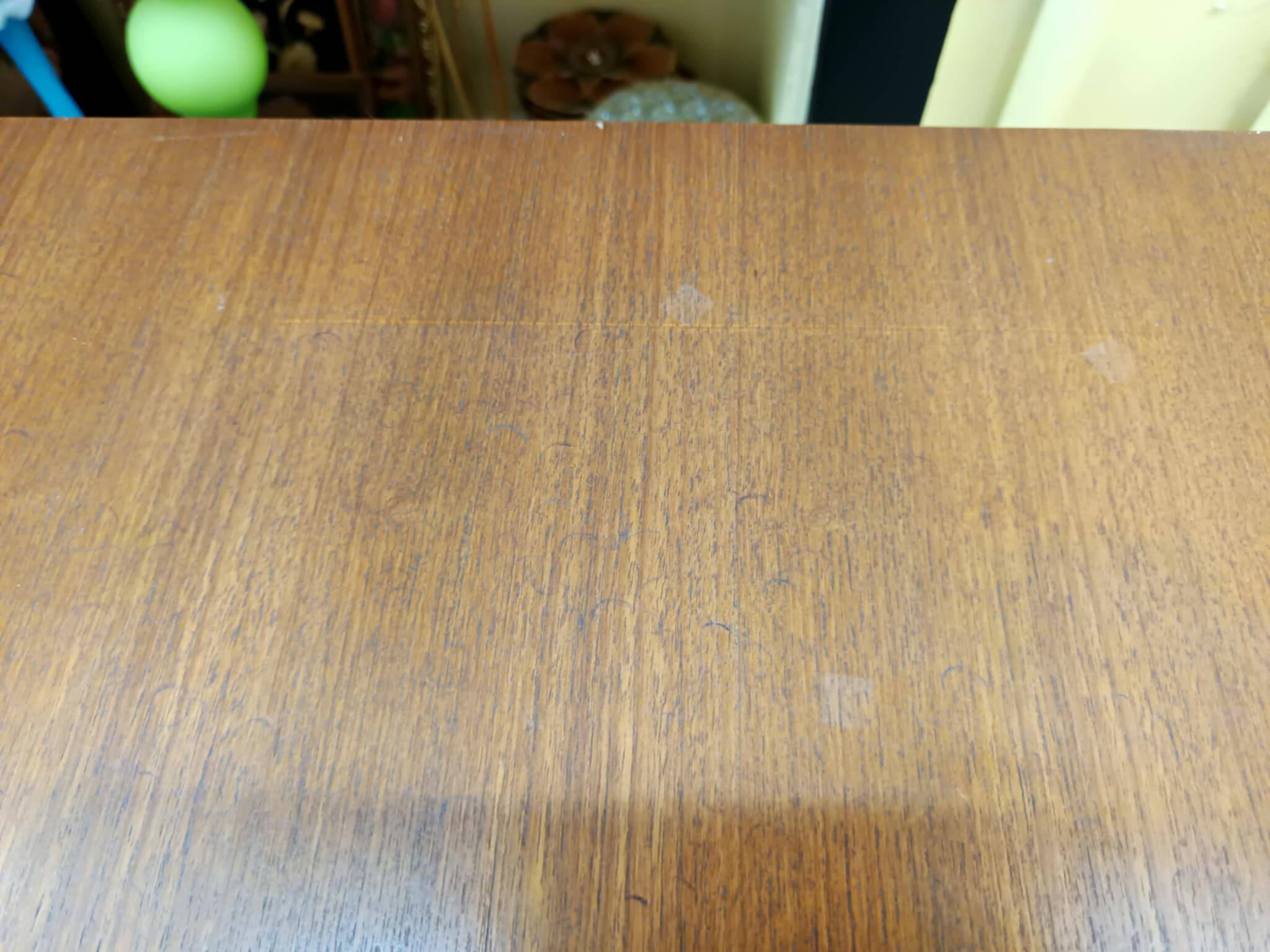 Teak and leather sideboard by Malora, 1955