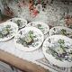 Set of 6 Royal Doulton dinner plates in the Kirkwood pattern.