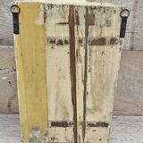 Old Art Deco wall display case in Burmese teak