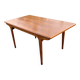 Vintage Teak dining table, "Paris TV cabinet" 1960 + extensions