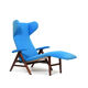 Chaise longue par Henry W. Klein pour Bramin années 1950