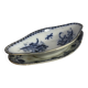 Lot de 2 raviers anciens Elchinger Badonviller – décors bleus