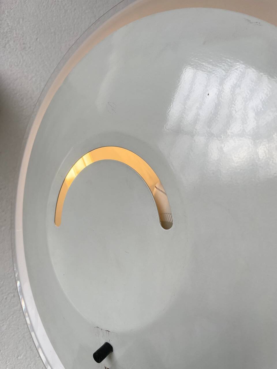 “La Perla” desk lamp by Bruno Gecchelin for Oluce 1980