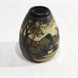 Ciboure Small Ovoid ceramic vase