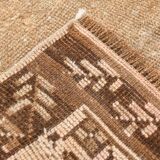 Brown & beige classic vintage rug
