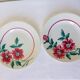 2 flat plates of Sarreguemines model Monceau