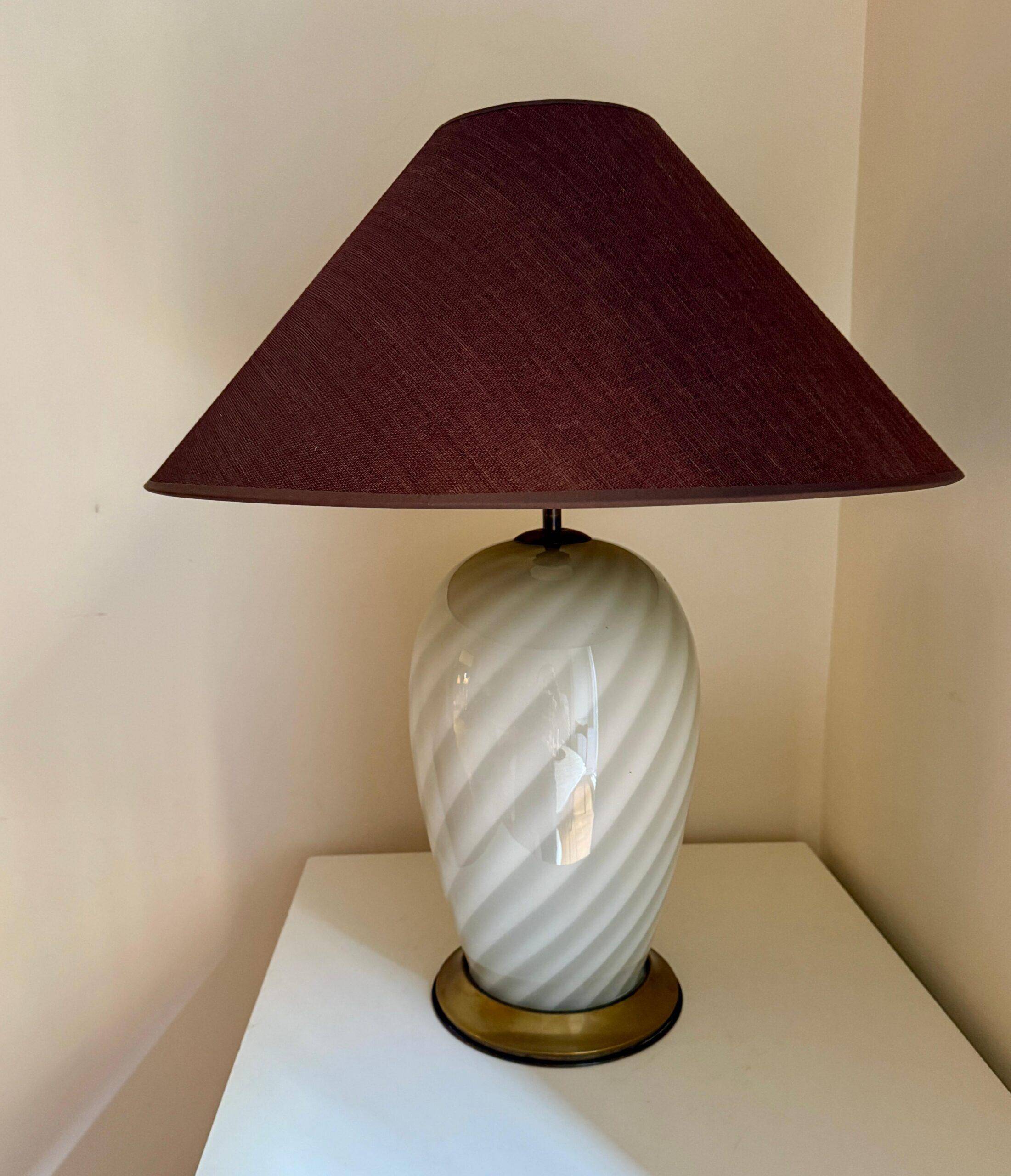 Murano lamp by Tommaso Barbi