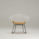 Diamond chair - yellow seatpad
