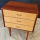 Two bedside tables, 50s