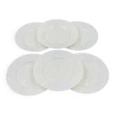 6 Assiettes Plates Arcopal Trianon