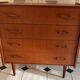 Commode vintage scandinave