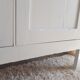 Old white Parisian buffet