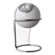 Vintage eye ball lamp in opaline, Italy, 1970.