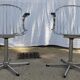 Paire de fauteuils Gastone Rinaldi Radiofreccia chrome