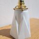 Lampe baladeuse vintage tulipe opaline et laiton