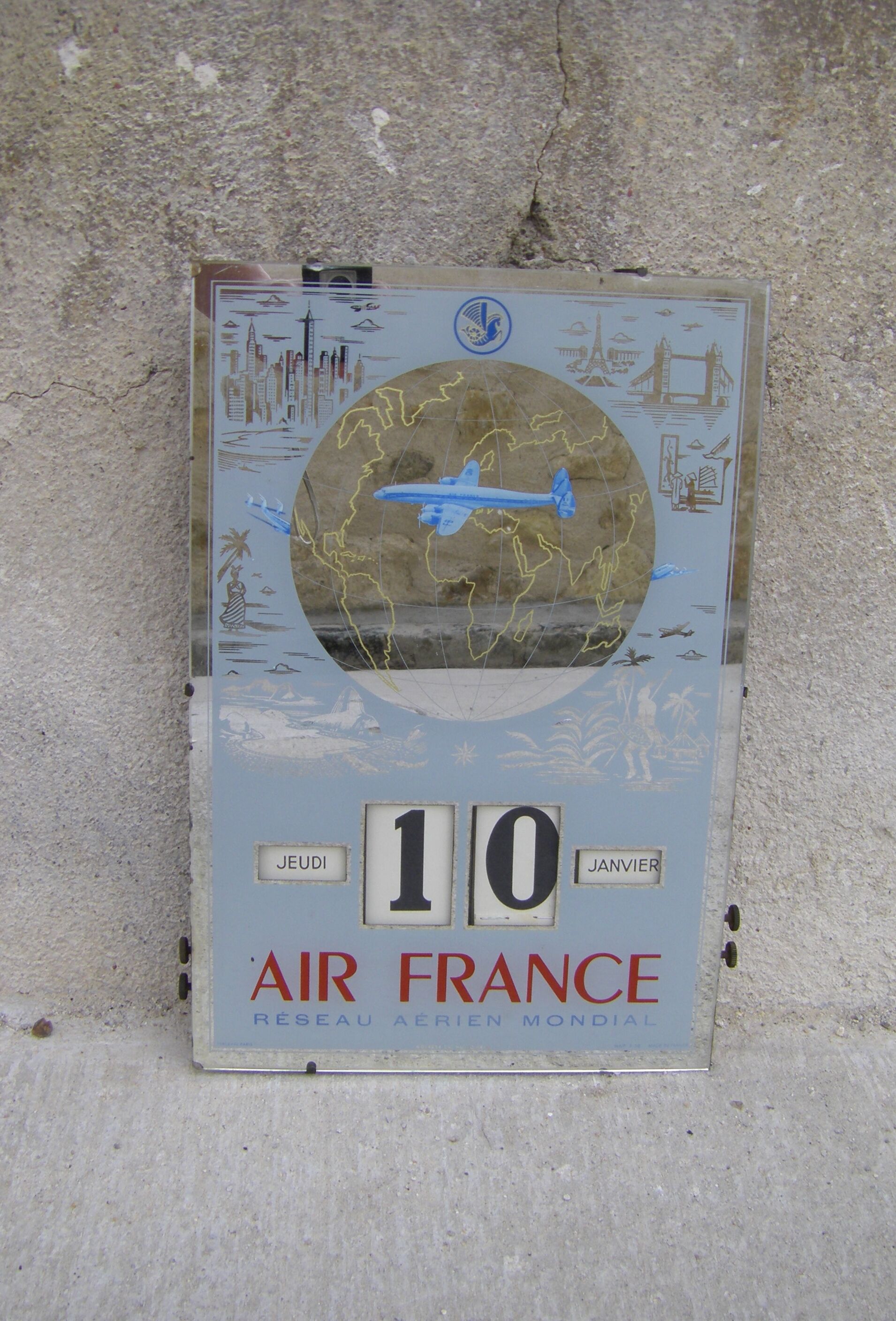 Air france, calendrier perpétuel