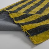 Vintage Stripe Wool Kilim Rug