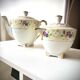 19th-century porcelain coffee/tea service - G. Boyer
