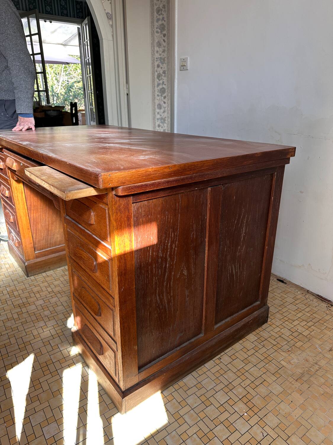 Vintage desk from the 50s