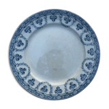 Assiette plate saint Amand et hamage, modèle Santiago