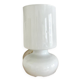 Lykta lamp in white glass, ikea 1980