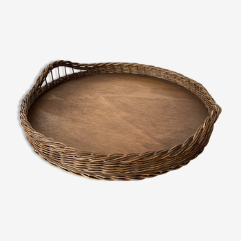 Wicker tray