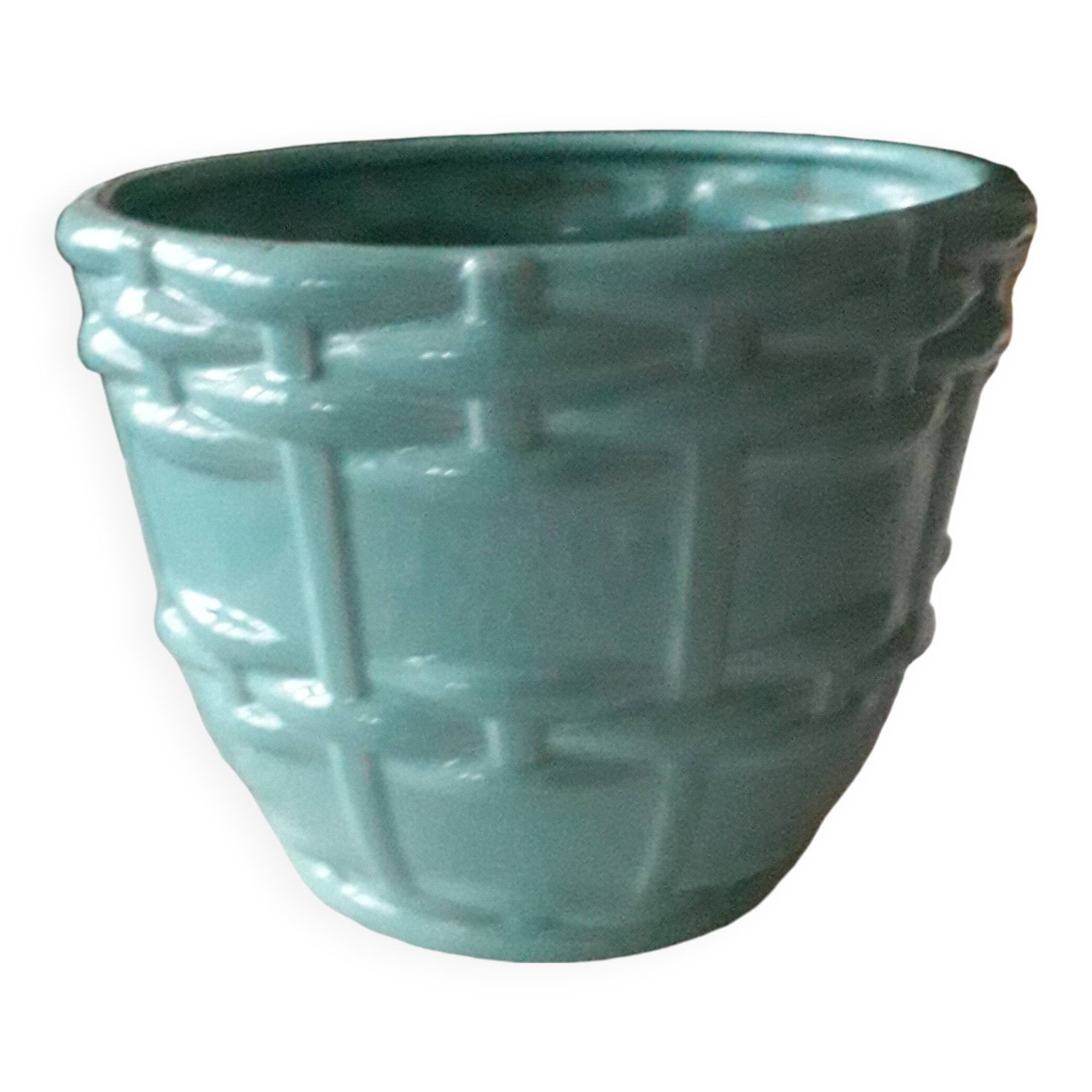 Very original ceramic in Saint Clément signed Blanche Letalle