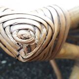 Rattan coffee table