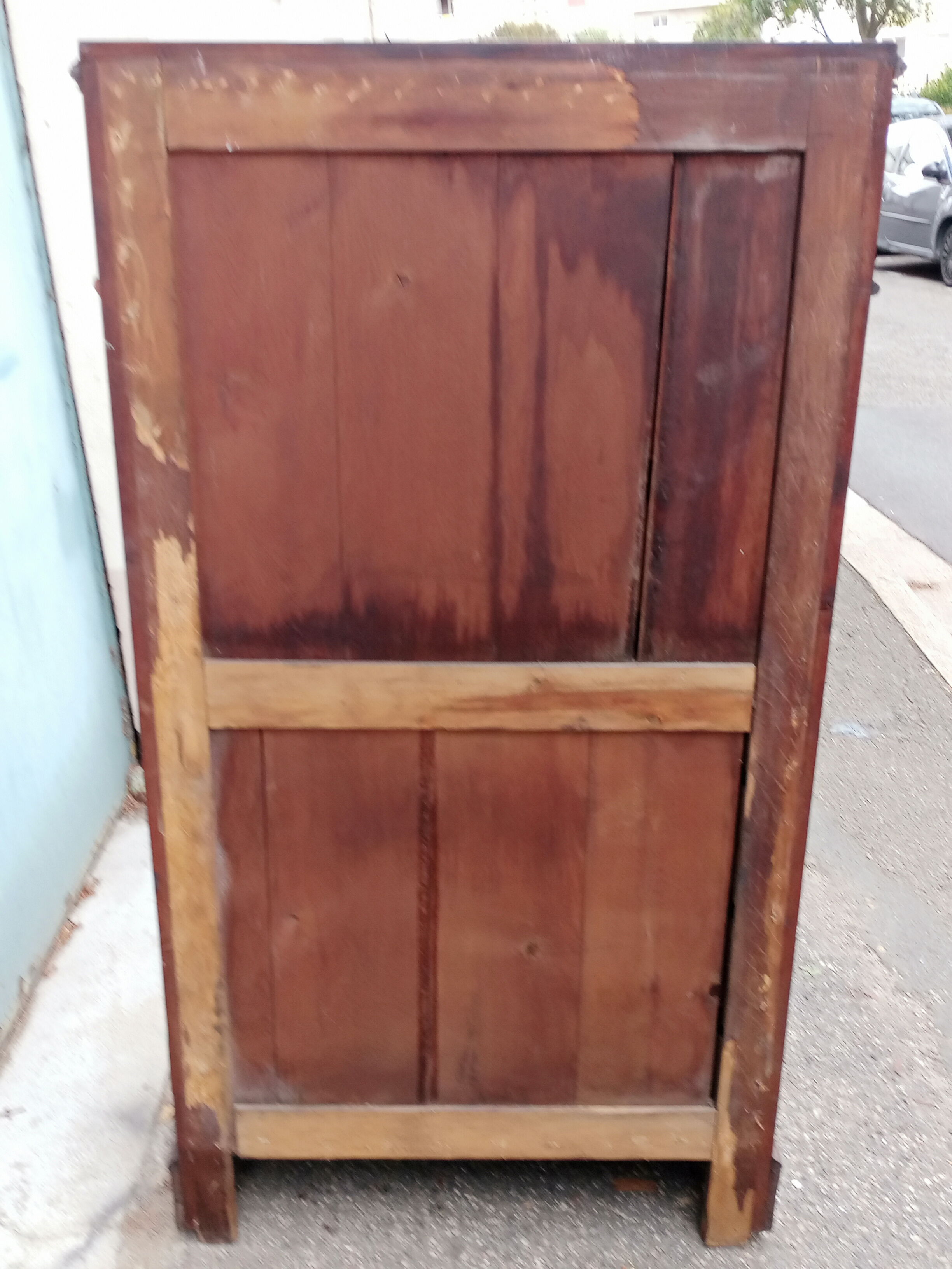 Semainier Louis Philippe mahogany