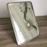 Vintage Beveled Barber Mirror