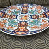 Large Imari dish 45 cm in diameter, Japanese porcelain