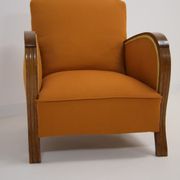Art Deco club chair - cocktail heater - 1930 1950 - vintage - design
