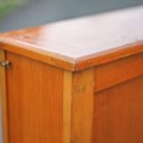 Storage furniture, school furniture, wooden furniture, vintage furniture from the 60s, interior decoration