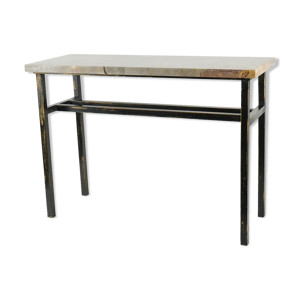 Console art moderne acier