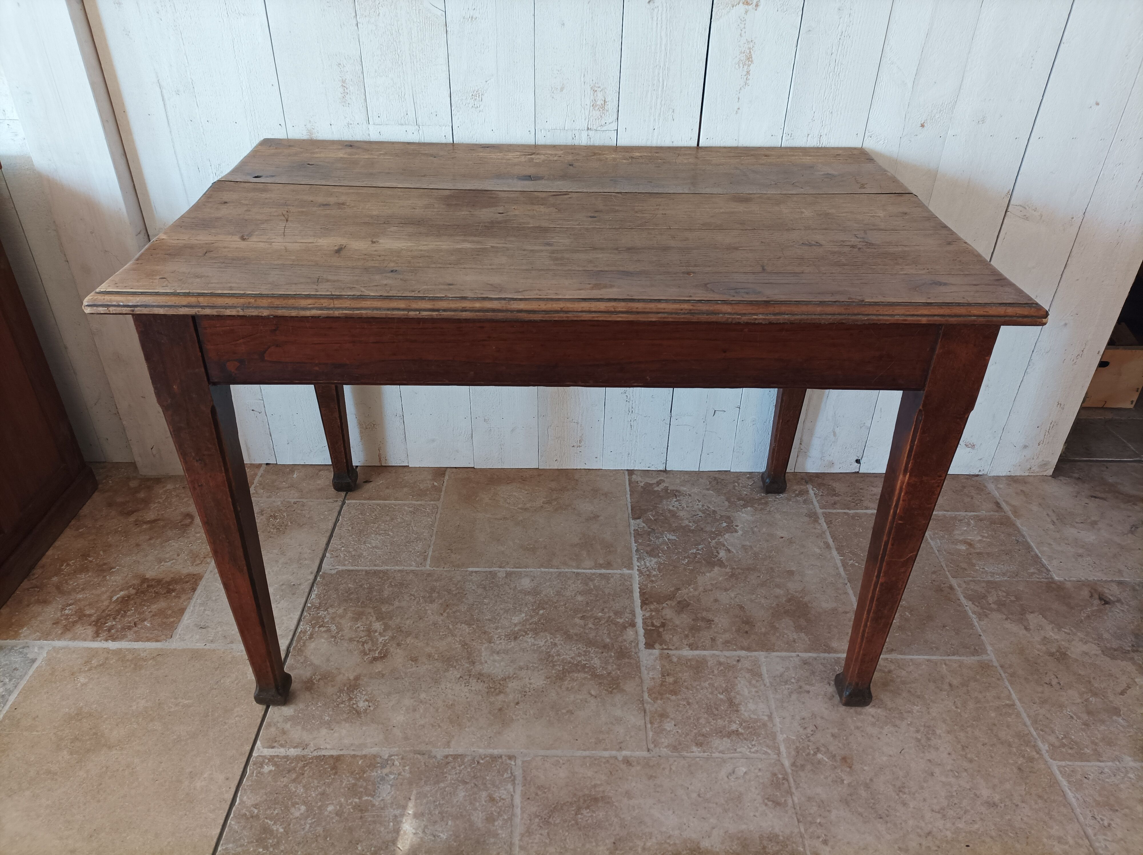 Old kitchen oak table