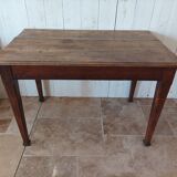 Ancienne table en chêne de cuisine