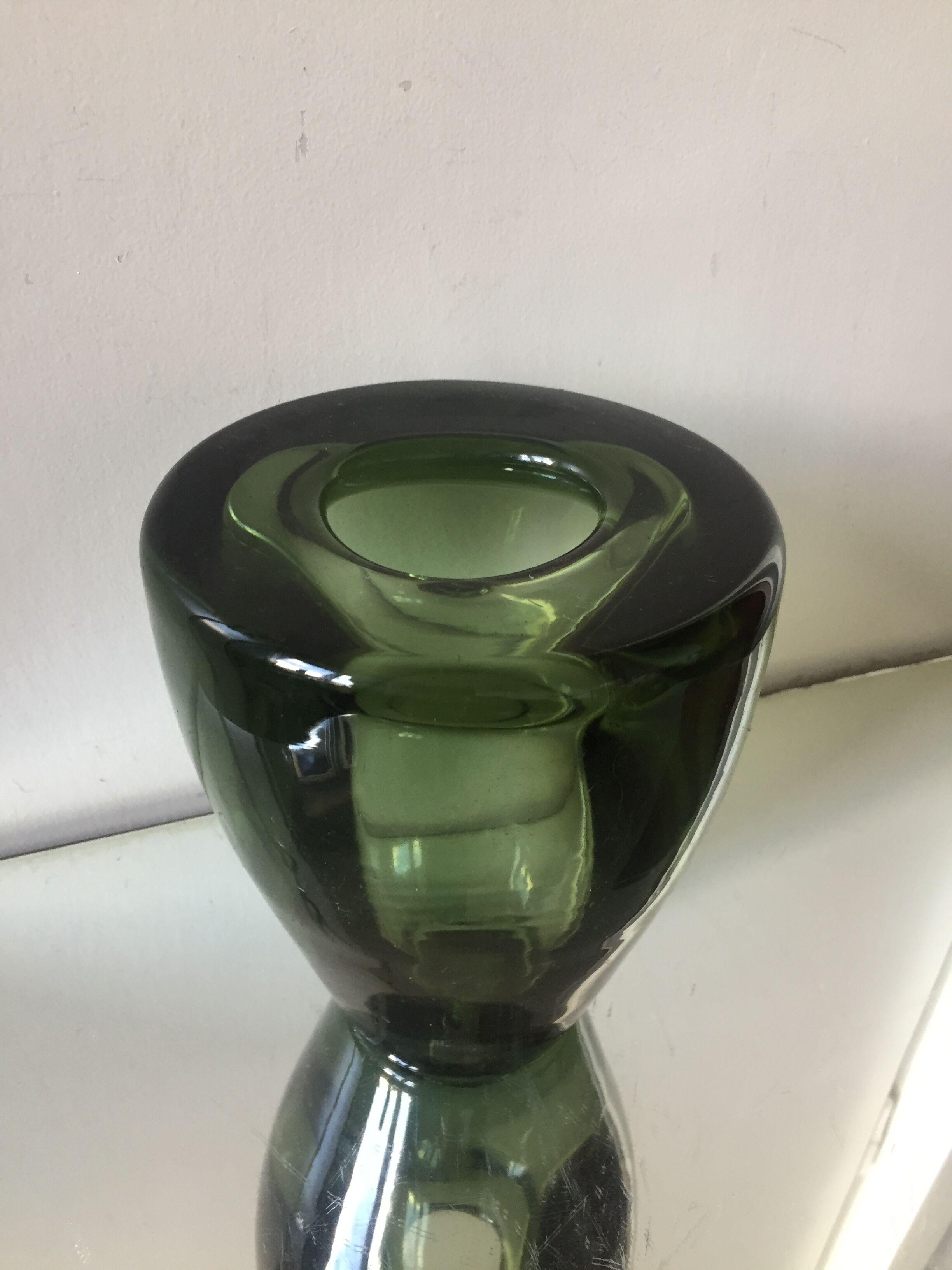 Danish Holmegaard vase by Per Lutken 1960's