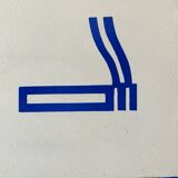 Vintage Europe Industrial Enamel Sign Decoration Architecture