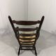 Rustic brutalist high ladder back arm chair 1960’s